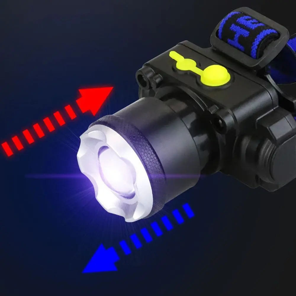 Rechargeable LED Zoom Head Light Torch Compact Sensor Fishing Head Lamp Lighting Adjustable Camping Headlamp Flashlight
Rechargeable LED Zoom Head Light Torch Compact Sensor Fishing Head Lamp Lighting Adjustable Camping Headlamp Flashlight