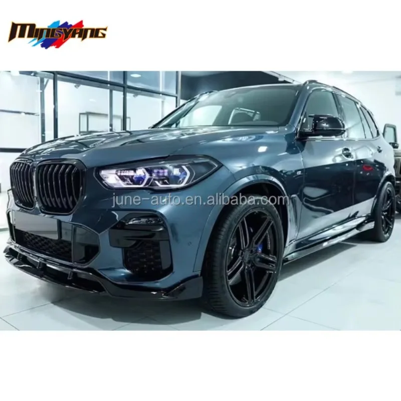 Factory Hot Selling PP Plastics Black Knight aero Design Car Bumpers Front Lip Diffuser Bodykit for NEW X5 G05 Sport 2020 Body K
Factory Hot Selling PP Plastics Black Knight aero Design Car Bumpers Front Lip Diffuser Bodykit for NEW X5 G05 Sport 2020 Body K