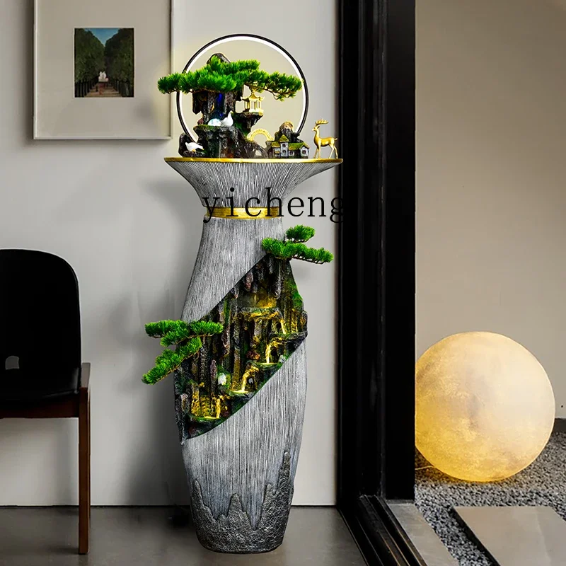 L14-Large Floor-Standing Rockery Water Fountain Ornament Living Room Decoration Item
L14-Large Floor-Standing Rockery Water Fountain Ornament Living Room Decoration Item
