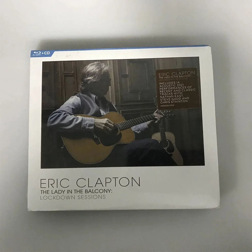 CD This Is Eric Clapton's Live Acoustic Album'The Lady in The Balcony:Lockdown Sessions,' Recorded During The Pandemic Lockdown
CD This Is Eric Clapton's Live Acoustic Album'The Lady in The Balcony:Lockdown Sessions,' Recorded During The Pandemic Lockdown