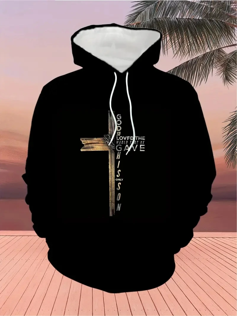 Spring and Autumn new 3D digital printed men's fashionable casual hooded sweatshirt
Spring and Autumn new 3D digital printed men's fashionable casual hooded sweatshirt
