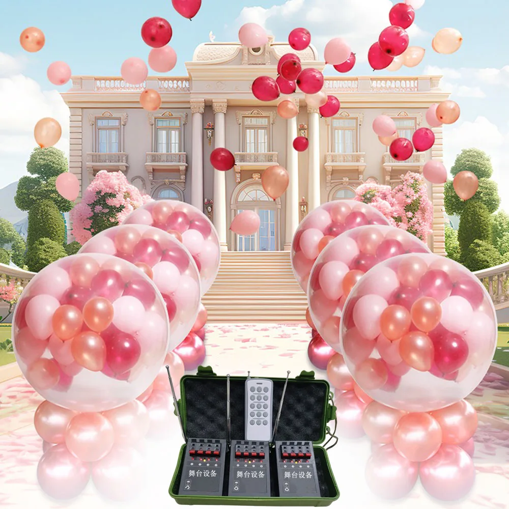 Remote Control Balloon Blaster Machine 2 4 12 Exploding Balloons Kit With Ci9 For Bride Wedding Birthday Decorations
Remote Control Balloon Blaster Machine 2 4 12 Exploding Balloons Kit With Ci9 For Bride Wedding Birthday Decorations