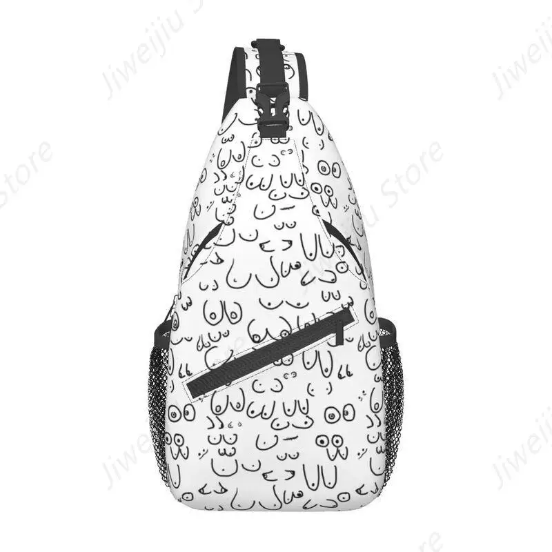Customized Cute Boobs Linework Line Art Sling Bags Men Fashion Shoulder Crossbody Chest Backpack Travel Hiking Daypack
Customized Cute Boobs Linework Line Art Sling Bags Men Fashion Shoulder Crossbody Chest Backpack Travel Hiking Daypack