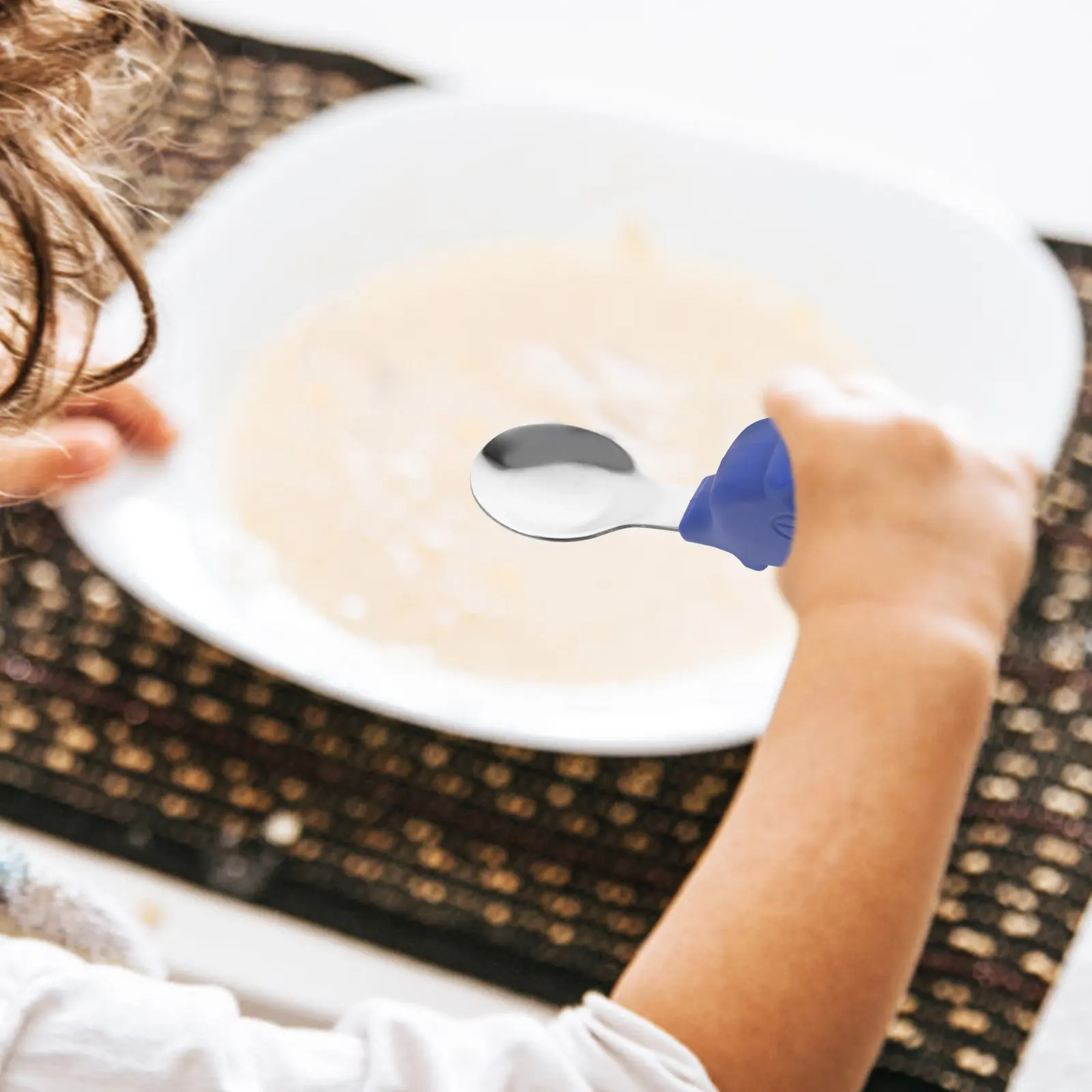 1Set Stainless Steel Baby Utensil Set Fork Spoon Kit for Feeding Ergonomic Handle Lightweight Easy Storage Feeding
1Set Stainless Steel Baby Utensil Set Fork Spoon Kit for Feeding Ergonomic Handle Lightweight Easy Storage Feeding