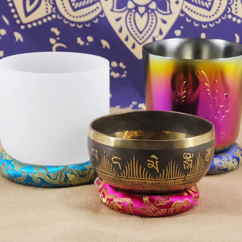 Chakra Singing Bowl Mat Cushion Non-Slip Pad for 6-14 Inches Crystal and Tibetan Bowls Wear-Resistant Musical Instruments Parts
Chakra Singing Bowl Mat Cushion Non-Slip Pad for 6-14 Inches Crystal and Tibetan Bowls Wear-Resistant Musical Instruments Parts