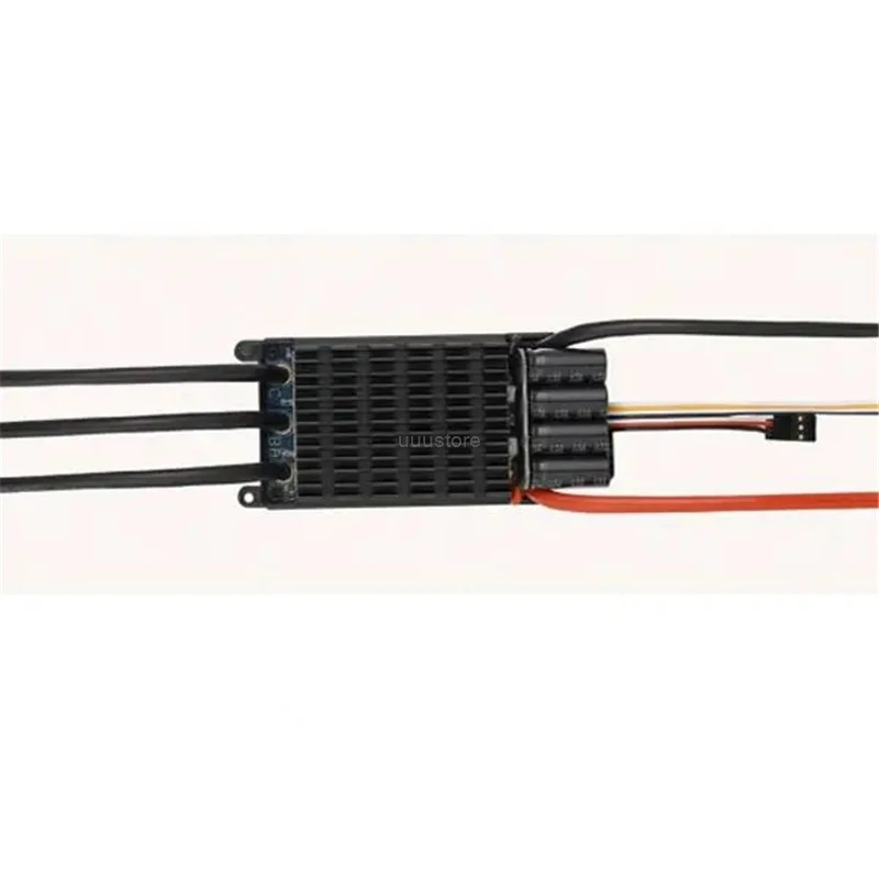 130A Hobbywing Flyfun HV OPTO V5 Electric Speed Controller Brushless 6-14S Lipo Esc No Bec for RC 80-90MM EDF Big Airplane Drone
130A Hobbywing Flyfun HV OPTO V5 Electric Speed Controller Brushless 6-14S Lipo Esc No Bec for RC 80-90MM EDF Big Airplane Drone