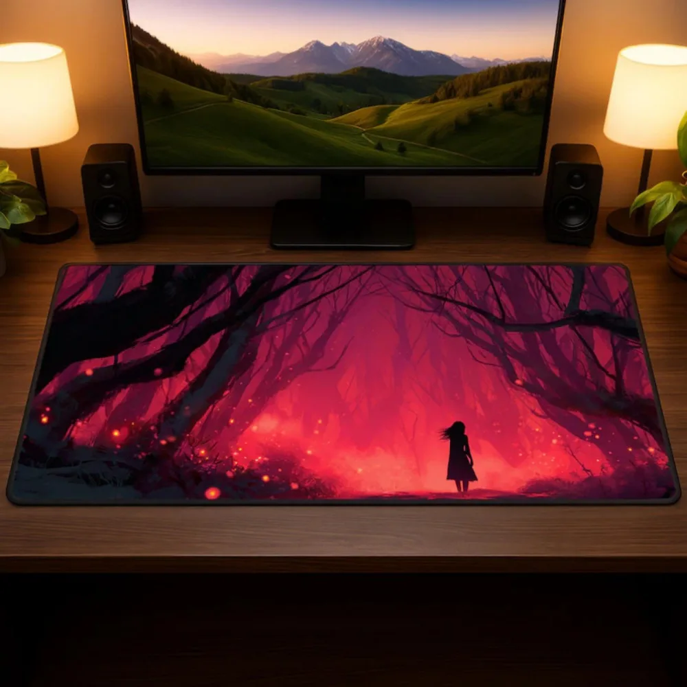Burning Forest Card Game Mat, Game Table Mat, Mouse Pad, Anime escritorio accesorios accesorios para escritorio
Burning Forest Card Game Mat, Game Table Mat, Mouse Pad, Anime escritorio accesorios accesorios para escritorio