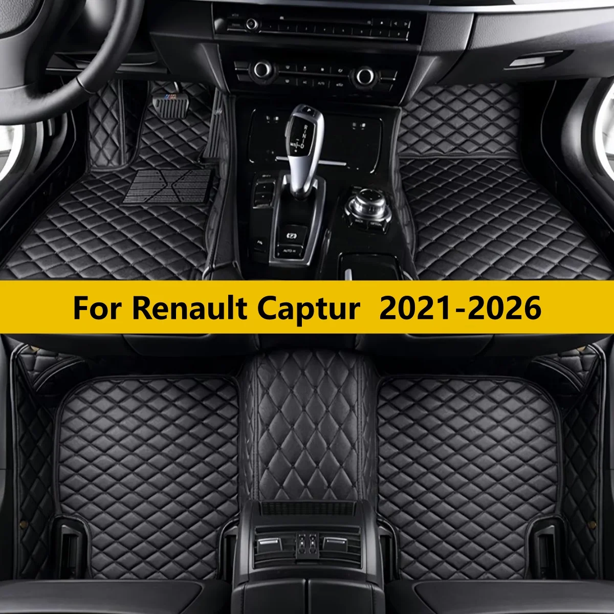 Автомобильные коврики на заказ для Renault Captur 2021-2026, всепогодные, водонепроницаемые
Автомобильные коврики на заказ для Renault Captur 2021-2026, всепогодные, водонепроницаемые