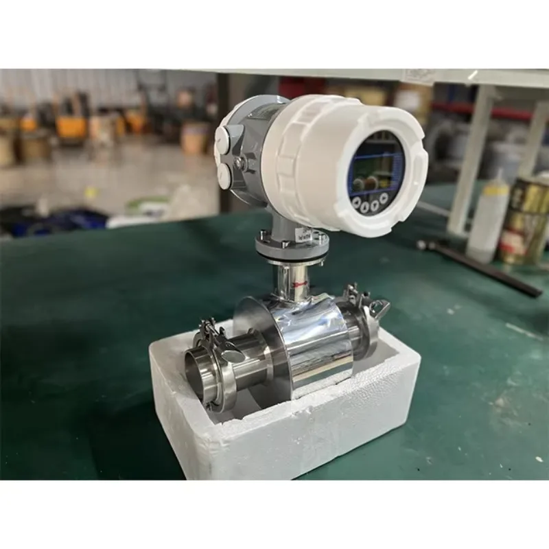 Hot Sale 0.3% High Accuracy SS304 Multilingual Display OEM Digital Water Flow Meter Sanitary Electromagnetic Flowmeter
Hot Sale 0.3% High Accuracy SS304 Multilingual Display OEM Digital Water Flow Meter Sanitary Electromagnetic Flowmeter