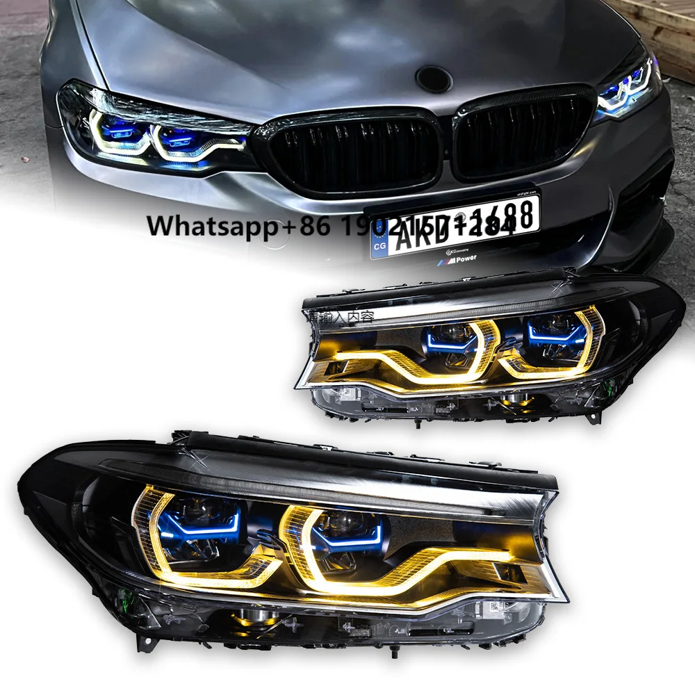 Car Lights for G30 Headlight Projector Lens F90 Signal Head Lamp 525i 530i 535i 540i 550i LED Drl Automotive Accessory
Car Lights for G30 Headlight Projector Lens F90 Signal Head Lamp 525i 530i 535i 540i 550i LED Drl Automotive Accessory
