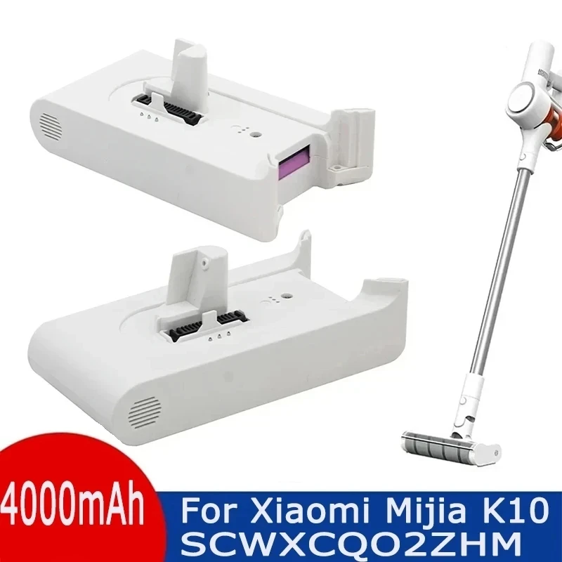 Сменный аккумулятор для Xiaomi Mijia K10, ручной беспроводной пылесос, 25,2 в, 4000 мАч, литий-ионные аккумуляторные батареи
Сменный аккумулятор для Xiaomi Mijia K10, ручной беспроводной пылесос, 25,2 в, 4000 мАч, литий-ионные аккумуляторные батареи