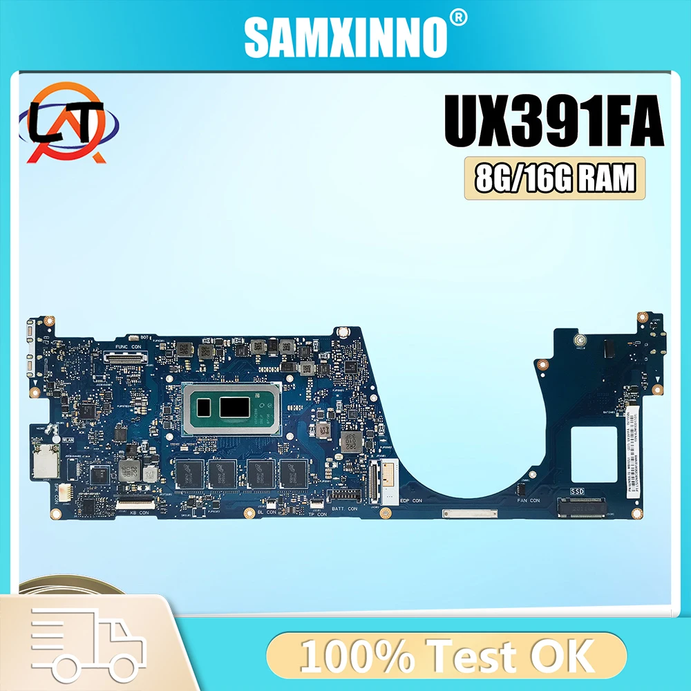 Материнская плата для ноутбука ASUS ZenBook S UX3000FA UX391FA UX391F, материнская плата, процессор i3 i5 i7, 8 ГБ 16 ГБ ОЗУ, 100% тестирование
Материнская плата для ноутбука ASUS ZenBook S UX3000FA UX391FA UX391F, материнская плата, процессор i3 i5 i7, 8 ГБ 16 ГБ ОЗУ, 100% тестирование