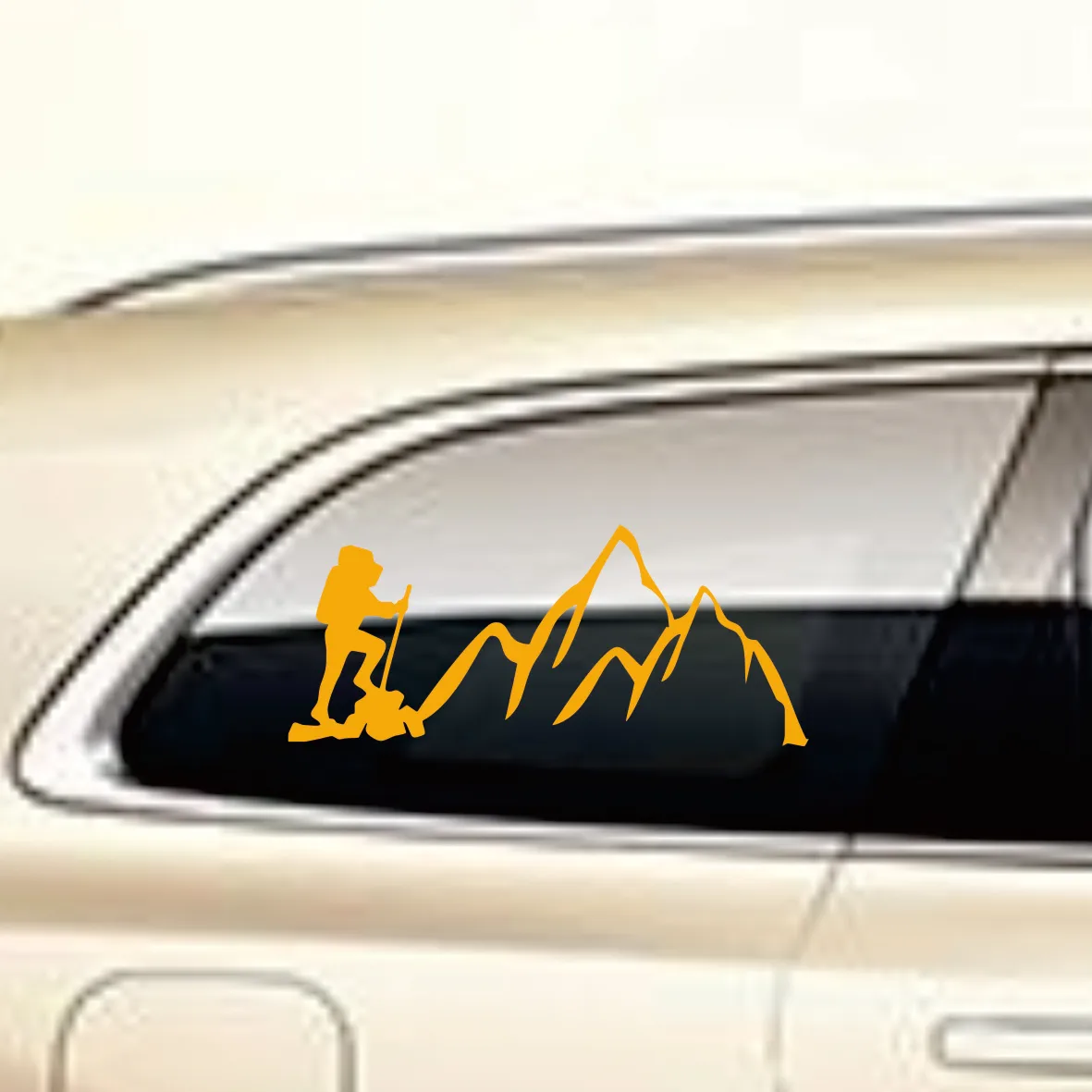 Peak Conqueror Black & White Vinyl Decals - Off-Road Attitude Waterproof Stickers for Trucks & SUVs 
Peak Conqueror Black & White Vinyl Decals - Off-Road Attitude Waterproof Stickers for Trucks & SUVs