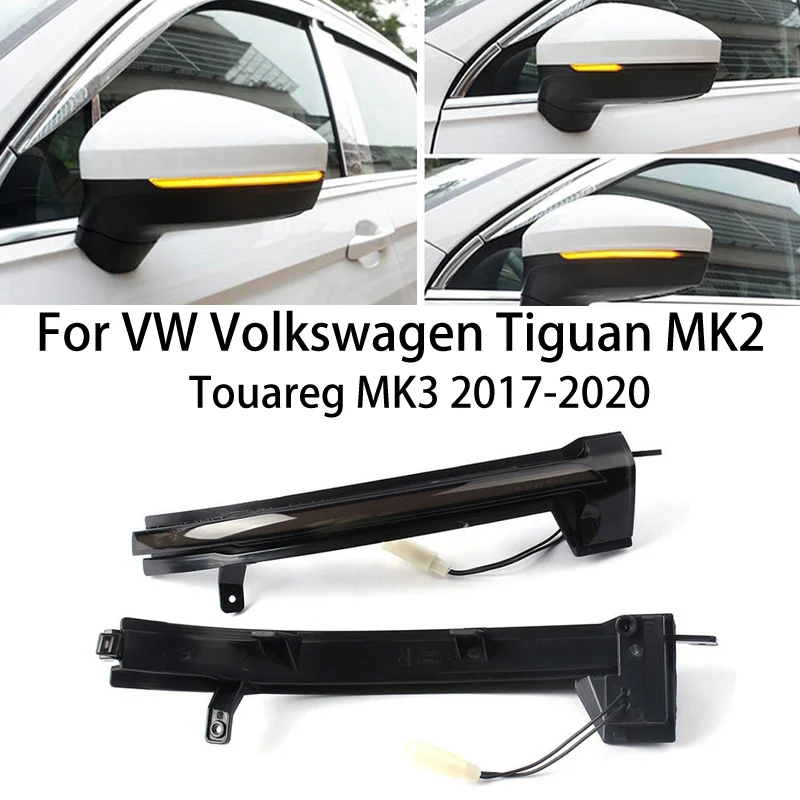 For VW Volkswagen Tiguan MK2 Touareg MK3 2017-2020 LED Dynamic Car Side Mirror Blinker Light Turn Signal Yellow running light
For VW Volkswagen Tiguan MK2 Touareg MK3 2017-2020 LED Dynamic Car Side Mirror Blinker Light Turn Signal Yellow running light