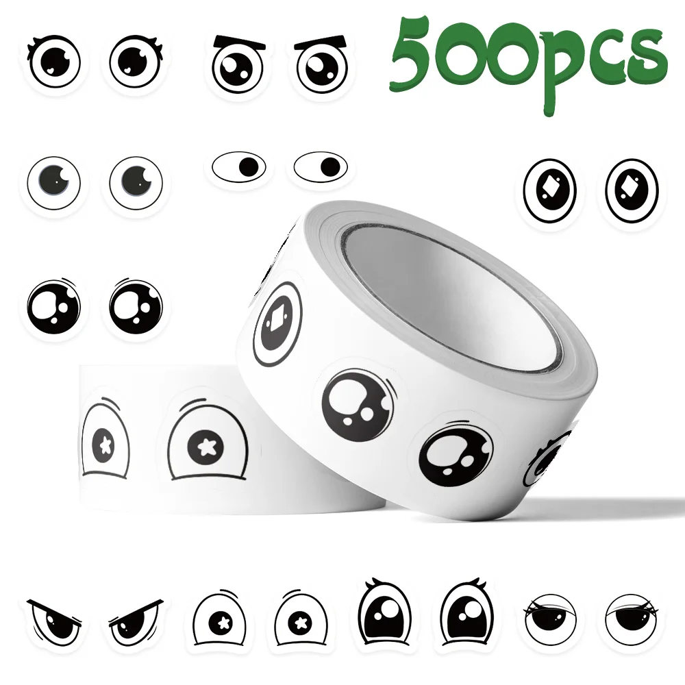 500pcs Anime Eyes Roll Stickers Decals For Laptop Scrapbook Skateboard Suitcase Guitar DIY Aesthetic Waterproof Stickers
500pcs Anime Eyes Roll Stickers Decals For Laptop Scrapbook Skateboard Suitcase Guitar DIY Aesthetic Waterproof Stickers