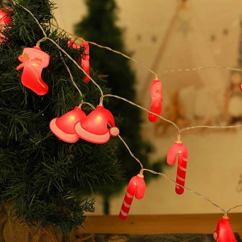 10/20LED Christmas Light String Cane Santa Christmas Tree LED Light Hanging Ornament Christmas Decor Navidad New Year 2025 Gifts
10/20LED Christmas Light String Cane Santa Christmas Tree LED Light Hanging Ornament Christmas Decor Navidad New Year 2025 Gifts