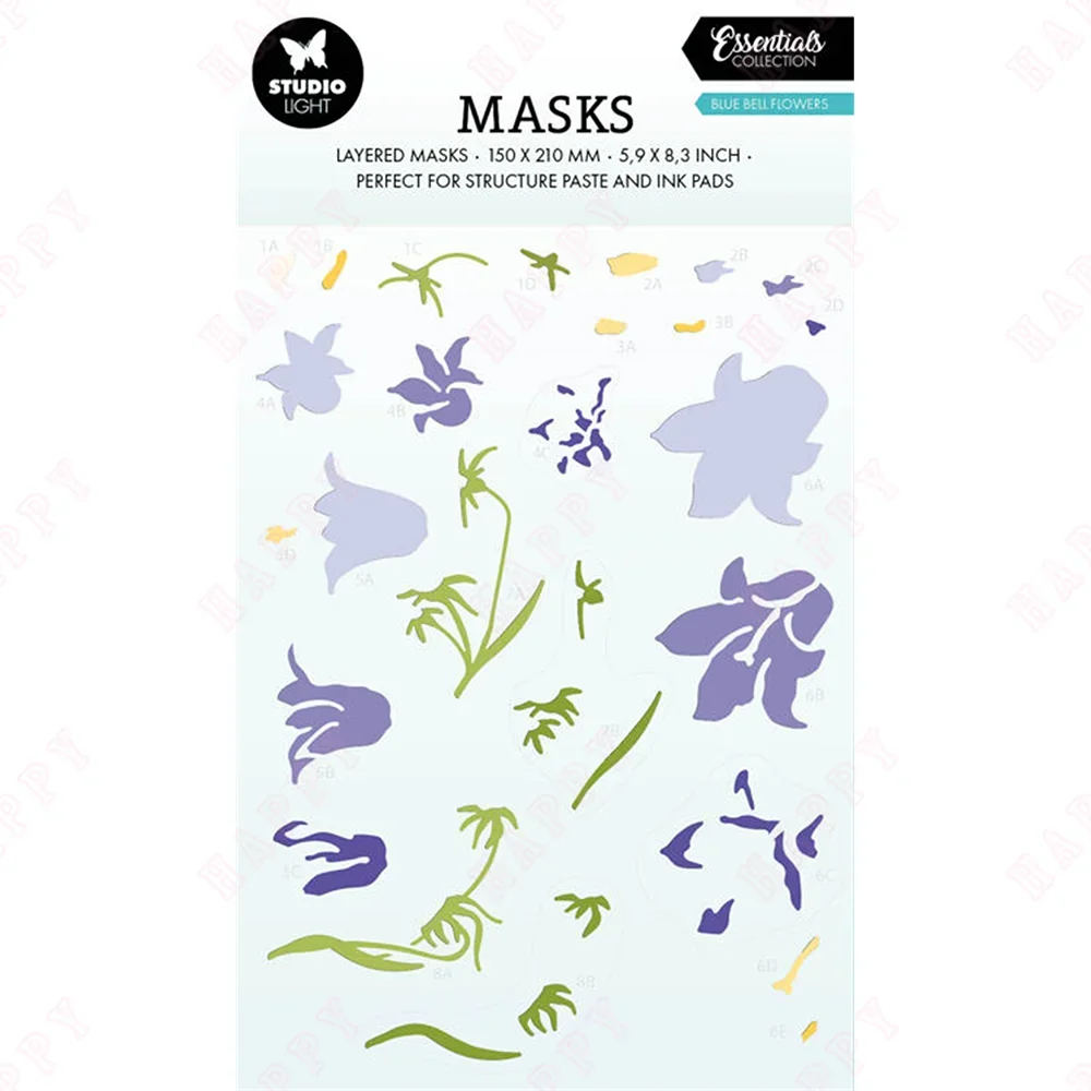 Blue Bell Flowers Cutting Dies and Stamps Scrapbook Diary Decoration Paper Craft Embossing Template DIY Greeting Card Handmade
Blue Bell Flowers Cutting Dies and Stamps Scrapbook Diary Decoration Paper Craft Embossing Template DIY Greeting Card Handmade