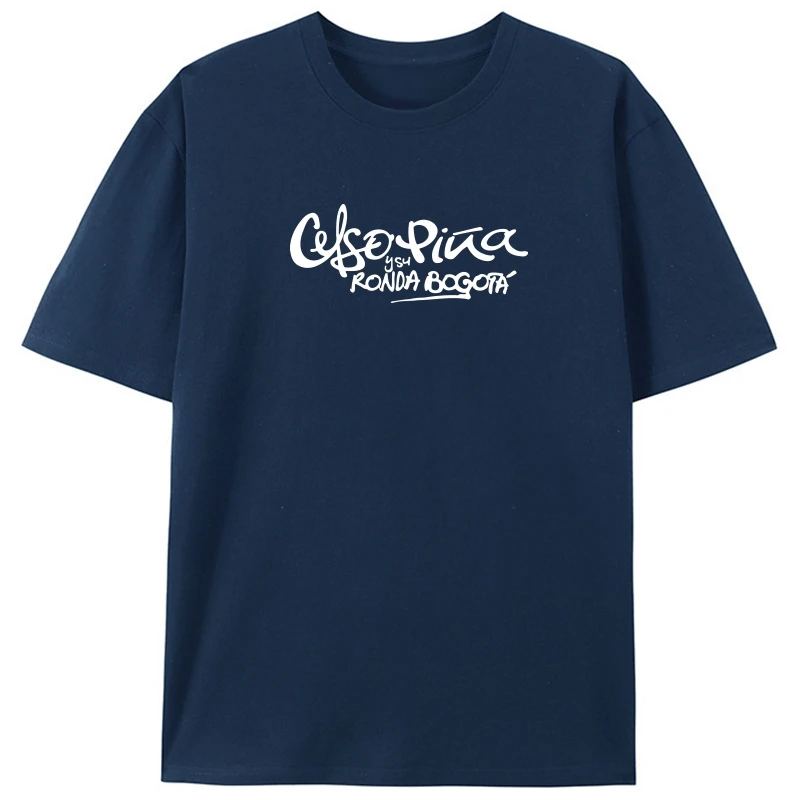 Celso Pina T-Shirt Y Su Ronda Bogota Mexican Singer T-Shirt Black Men-Women 
Celso Pina T-Shirt Y Su Ronda Bogota Mexican Singer T-Shirt Black Men-Women