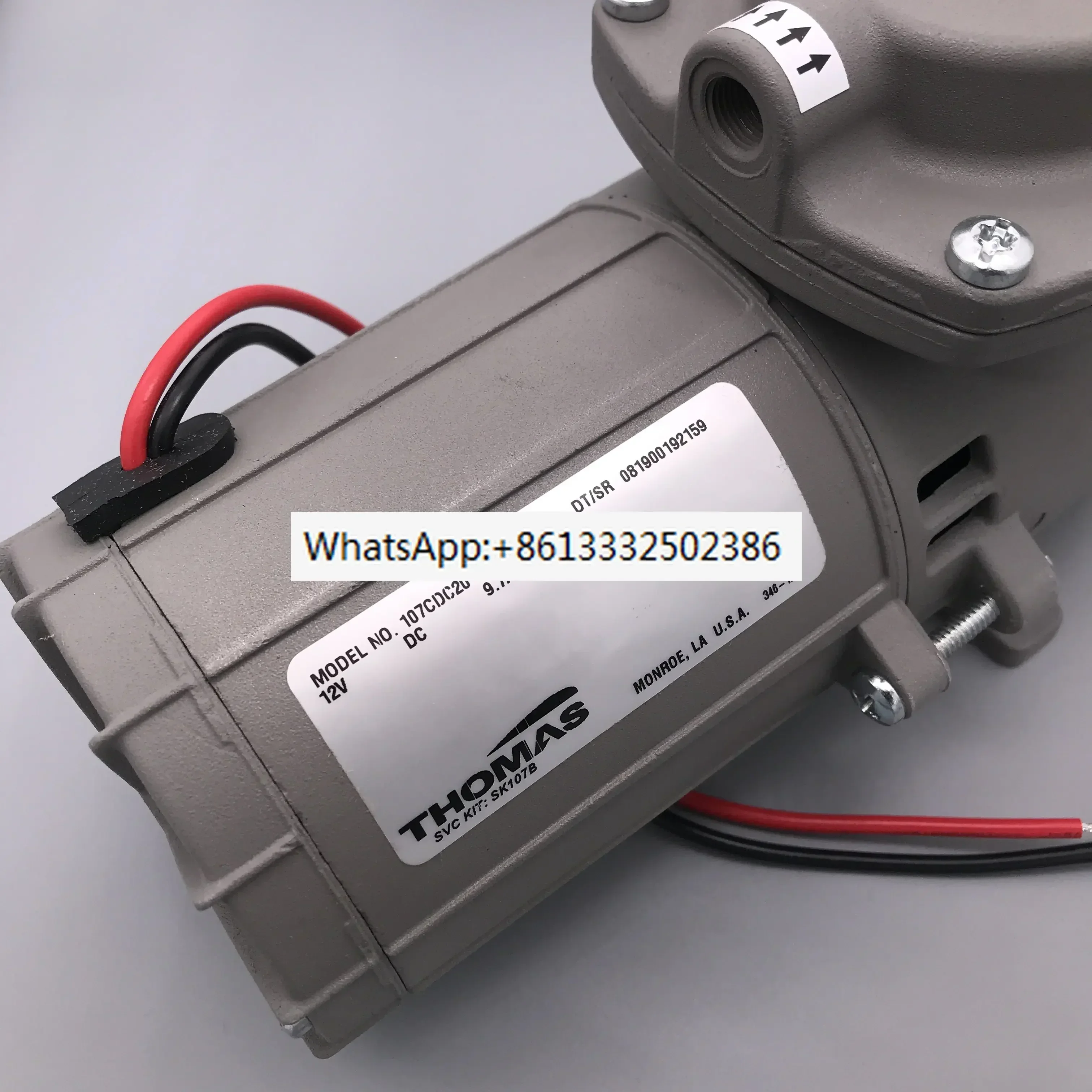 Совершенно новый оригинальный воздушный компрессор с вакуумным насосом 107CDC20 DC12V
Совершенно новый оригинальный воздушный компрессор с вакуумным насосом 107CDC20 DC12V