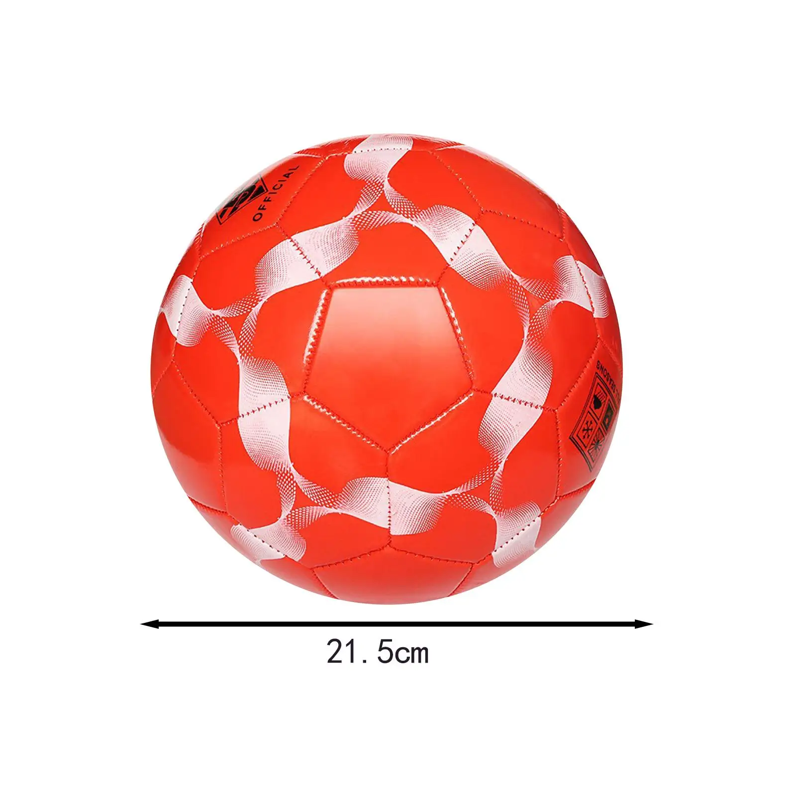 Soccer Ball Size 5 Sports Ball Lightweight Wear Resistant Football Official
Soccer Ball Size 5 Sports Ball Lightweight Wear Resistant Football Official
