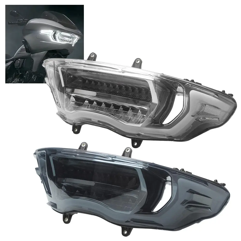 For Harley Touring Road Glide CVO/SE ST FLTRX FLTRXSE FLTRXSTSE 2023-2026 Motorcycle Parts LED Headlamp Front Headlight Assembly
For Harley Touring Road Glide CVO/SE ST FLTRX FLTRXSE FLTRXSTSE 2023-2026 Motorcycle Parts LED Headlamp Front Headlight Assembly