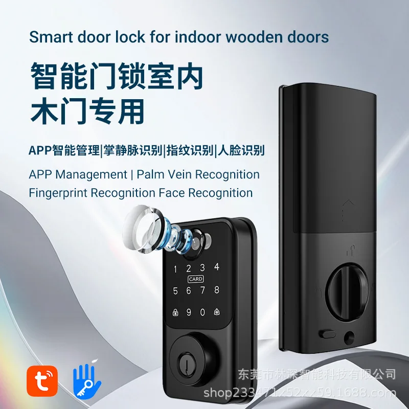 Automatic Smart Lock TuYa Fingerprint Lock Electronic Card Password Indoor Wooden Door Lock
Automatic Smart Lock TuYa Fingerprint Lock Electronic Card Password Indoor Wooden Door Lock