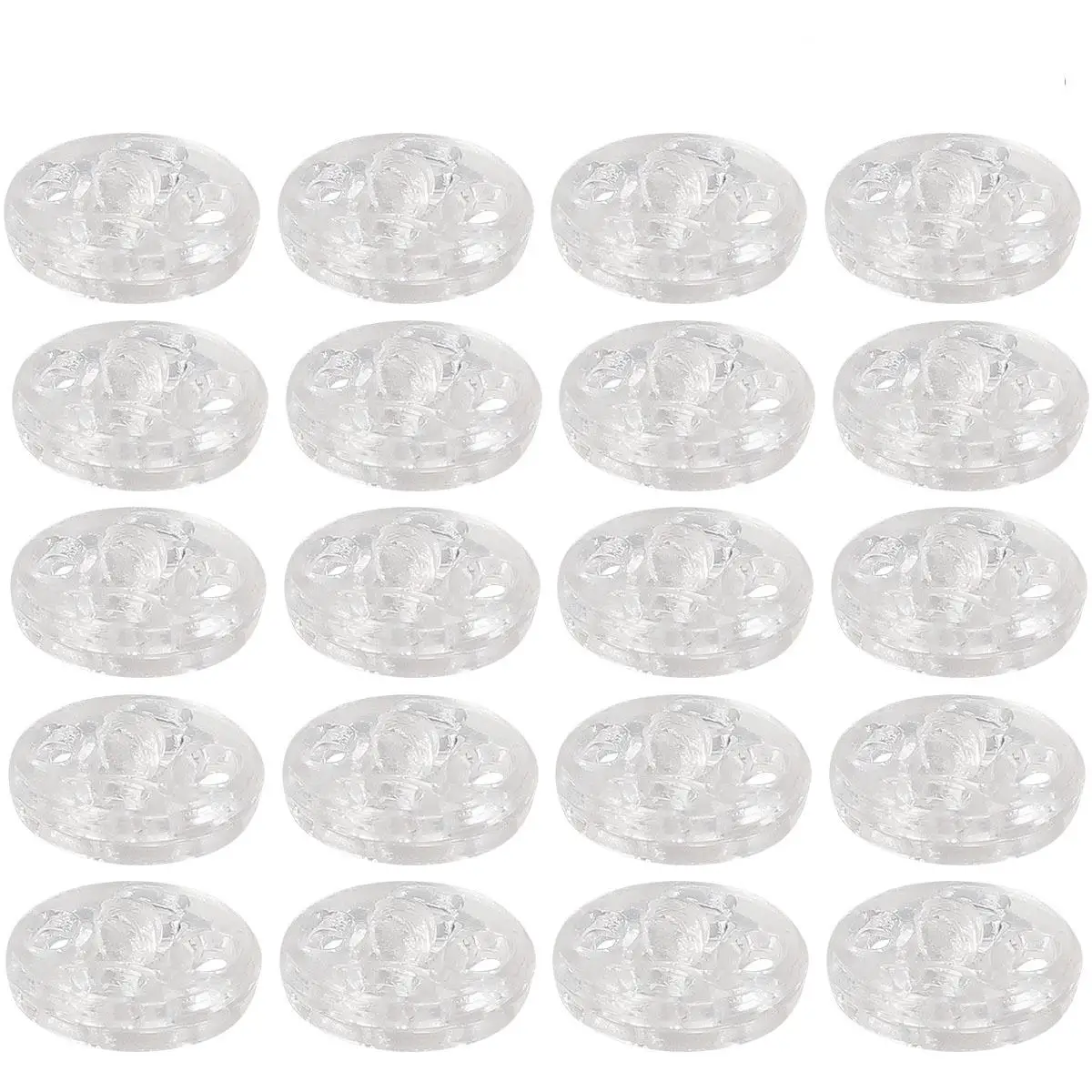 1000 Pcs Transparent Buttons for Sewing Knitting Scrapbooking Cardmaking Clothes Fasteners Plastic Quality Durability
1000 Pcs Transparent Buttons for Sewing Knitting Scrapbooking Cardmaking Clothes Fasteners Plastic Quality Durability