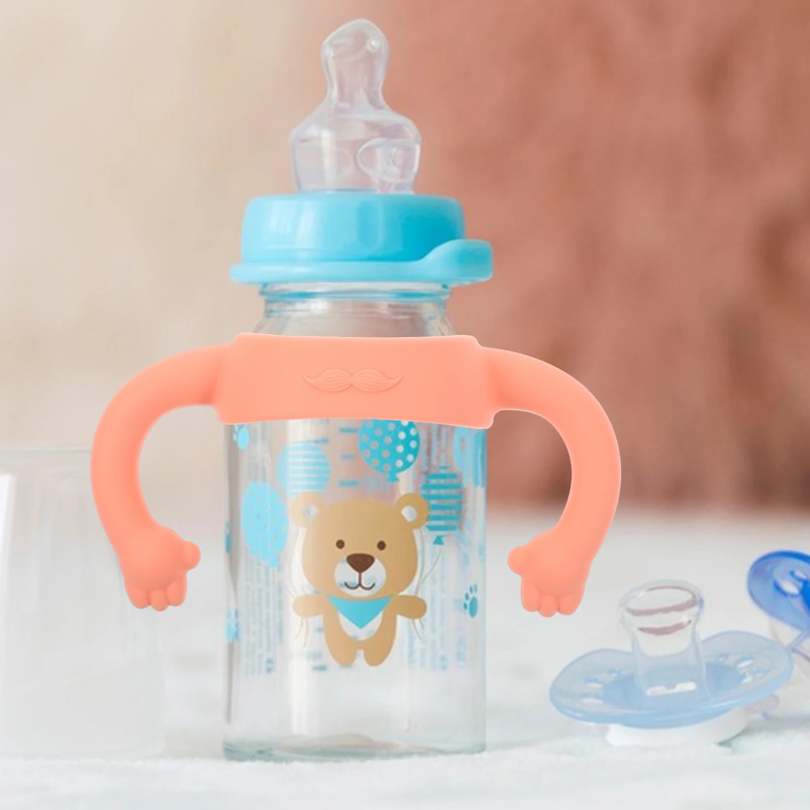 2 pcs Silicone Bottle H Silicone Feeding Bottles H Infant Toddler Milk Feeding Bottles ange Pink Easy Install
2 pcs Silicone Bottle H Silicone Feeding Bottles H Infant Toddler Milk Feeding Bottles ange Pink Easy Install