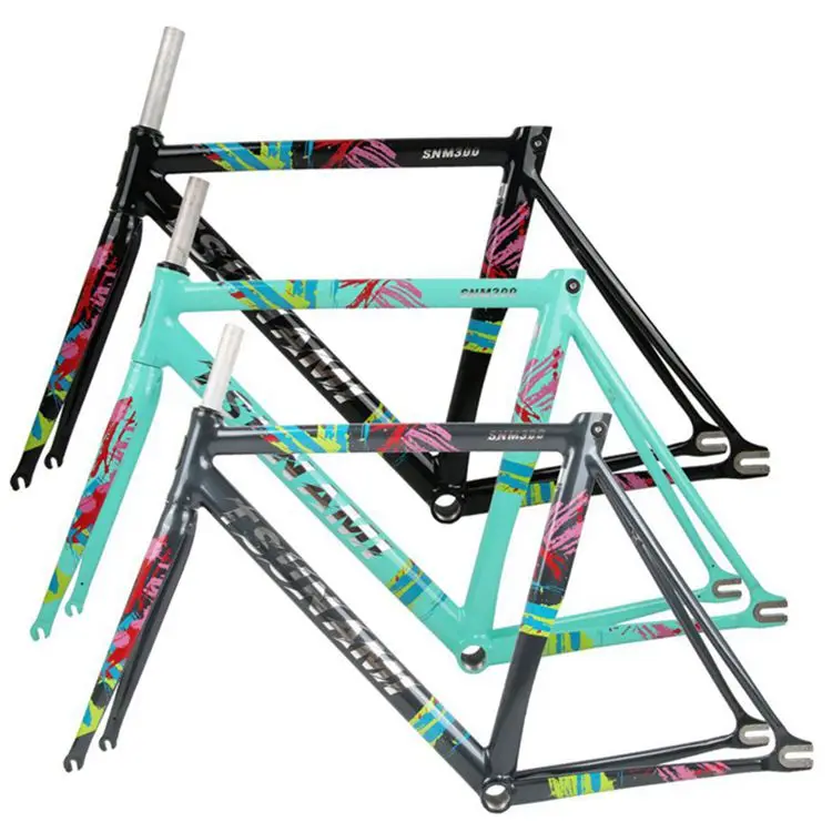 Alloy Bike Frame 700c Mountain Road Bicycle Rack Aluminum Alloy Racing Track Bicycle Fixed Gear BIKE Frame+front Fork
Alloy Bike Frame 700c Mountain Road Bicycle Rack Aluminum Alloy Racing Track Bicycle Fixed Gear BIKE Frame+front Fork