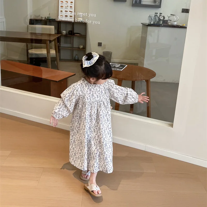 Children's Clothing Girls' Dress 2025 Spring New Style Children's Floral Dress Baby Long Sleeved Stand Up Collar Long Skirt
Children's Clothing Girls' Dress 2025 Spring New Style Children's Floral Dress Baby Long Sleeved Stand Up Collar Long Skirt