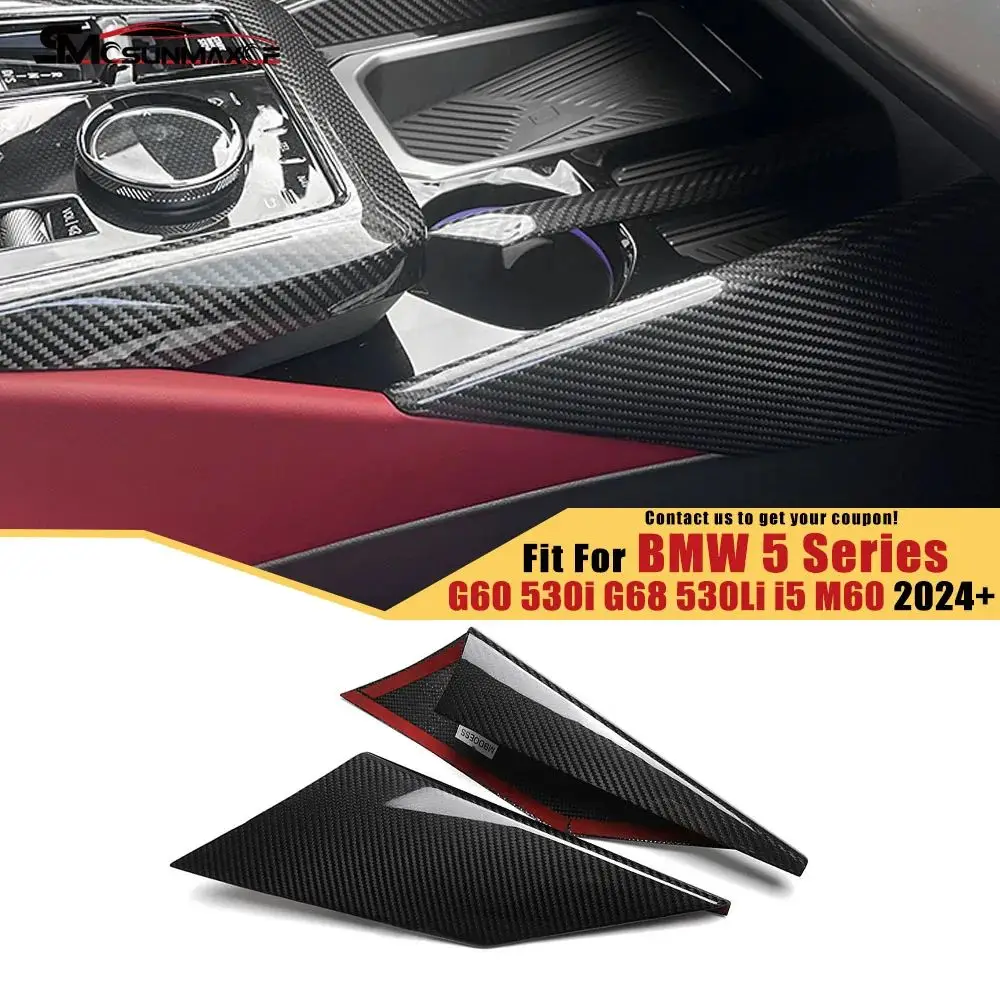 Real Carbon Fiber Interior Center Console Gear Shift Side Panel Trim Cover Car Accessories For 2024 BMW 5 Series G60 G68 I5 M60
Real Carbon Fiber Interior Center Console Gear Shift Side Panel Trim Cover Car Accessories For 2024 BMW 5 Series G60 G68 I5 M60