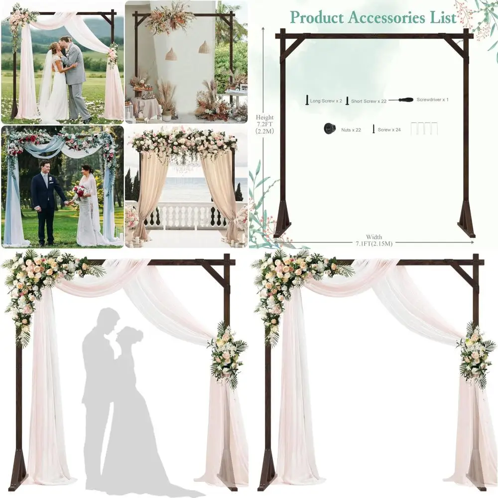 Деревенская квадратная деревянная арка для свадеб, церемоний на открытом воздухе и садовых вечеринок
Деревенская квадратная деревянная арка для свадеб, церемоний на открытом воздухе и садовых вечеринок