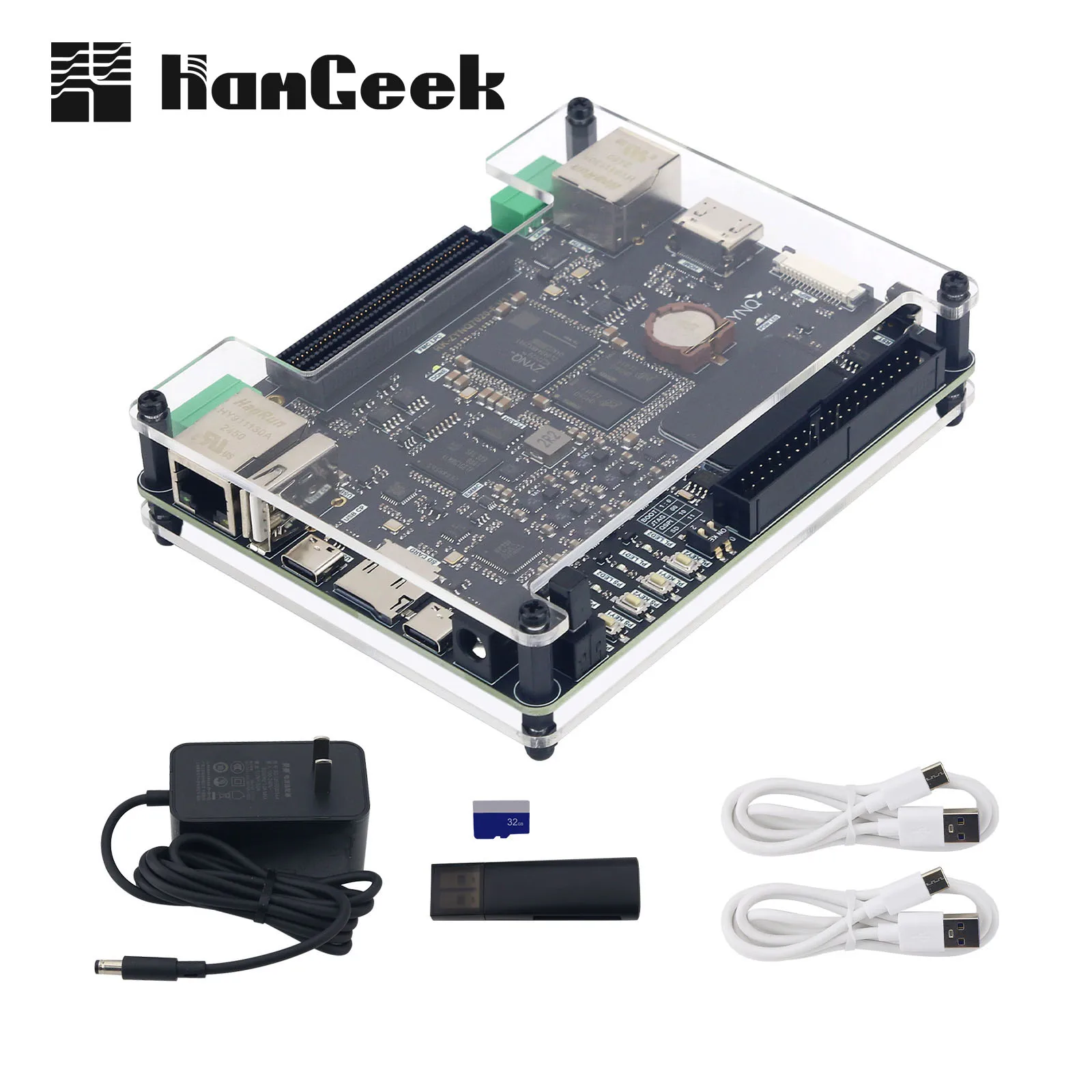 Плата разработки HamGeek RK-ZYNQ7020-F ZYNQ7020 для FPGA FMC с 40-контактным интерфейсом ввода/вывода, поддержка дополнительной карты AD9361
Плата разработки HamGeek RK-ZYNQ7020-F ZYNQ7020 для FPGA FMC с 40-контактным интерфейсом ввода/вывода, поддержка дополнительной карты AD9361
