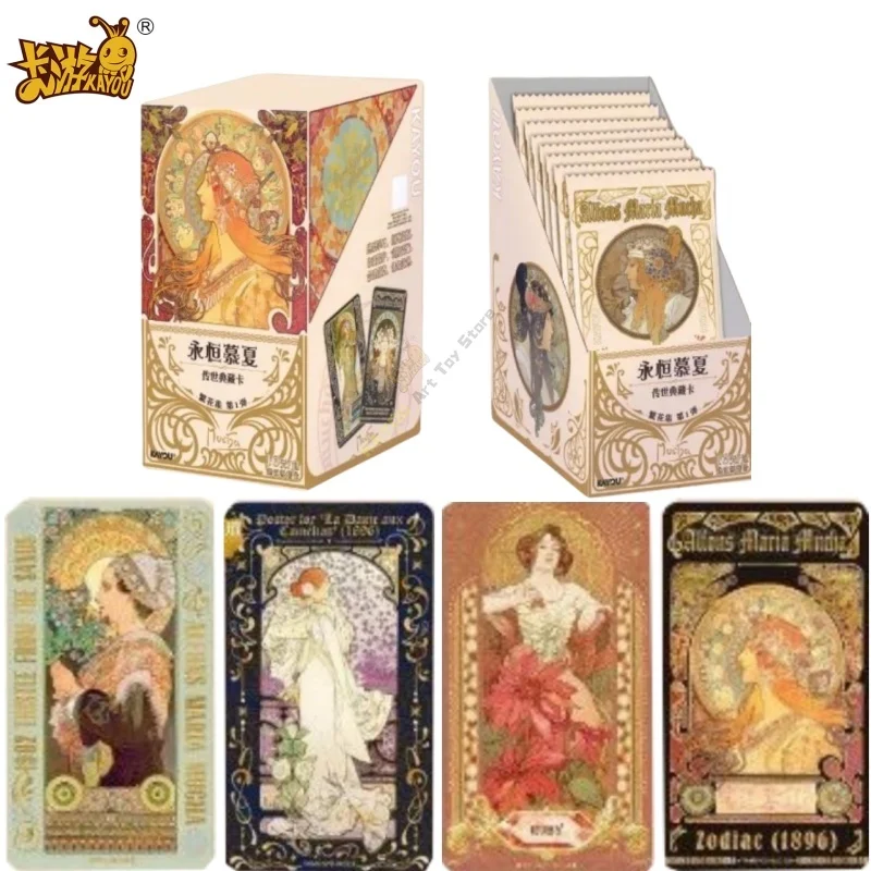 KAYOU Official Genuine Eternal Mucha Card Heritage Collection Card Flower Collection The First Bullet Peripheral Toy Gift
KAYOU Official Genuine Eternal Mucha Card Heritage Collection Card Flower Collection The First Bullet Peripheral Toy Gift