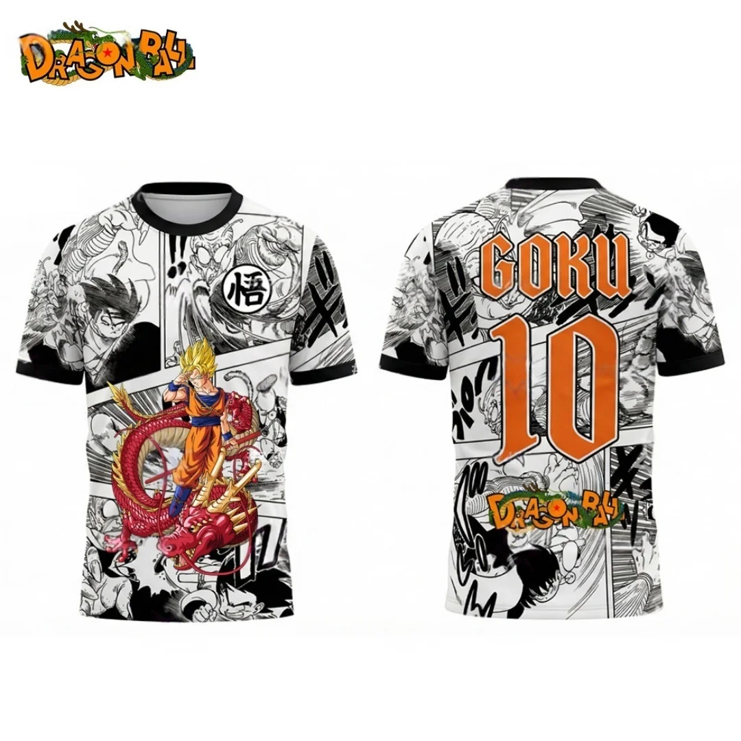 Summer 2026 Dragon Ball Super Race Wukong Dragon No. 10 Manga Theme 3D Printed Breathable T-shirt Adult Parent-child Top
Summer 2026 Dragon Ball Super Race Wukong Dragon No. 10 Manga Theme 3D Printed Breathable T-shirt Adult Parent-child Top