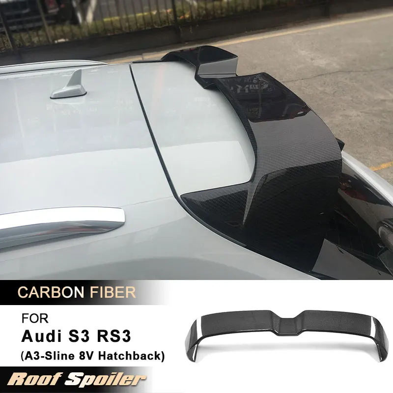 Car Rear Roof Spoiler Wings for Audi A3-Sline S3 RS3 8V Hatchback 4 Door 2014-2018 Roof Spoiler Wing Lip Carbon Fiber FRP
Car Rear Roof Spoiler Wings for Audi A3-Sline S3 RS3 8V Hatchback 4 Door 2014-2018 Roof Spoiler Wing Lip Carbon Fiber FRP