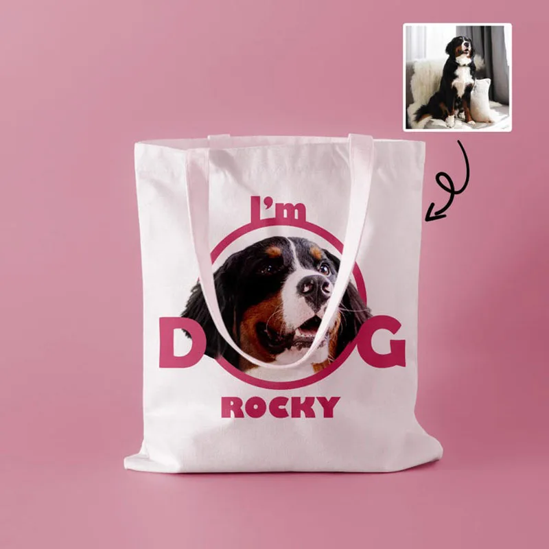 Personalized Pet Portrait Tote Bag Durable Canvas Shopping Commute Vacation Daily Bag Custom Pet Lover Gift for Dog Cat Owners
Personalized Pet Portrait Tote Bag Durable Canvas Shopping Commute Vacation Daily Bag Custom Pet Lover Gift for Dog Cat Owners
