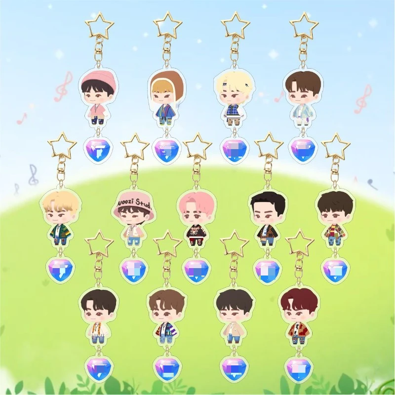 Kpop S.COUPS JEONGHAN JOSHUA JUN HOSHI мультяшный акриловый брелок VERNON DINO WONWOO THE8 SHANGKWAN сумка кулон брелок для фанатов подарок
Kpop S.COUPS JEONGHAN JOSHUA JUN HOSHI мультяшный акриловый брелок VERNON DINO WONWOO THE8 SHANGKWAN сумка кулон брелок для фанатов подарок