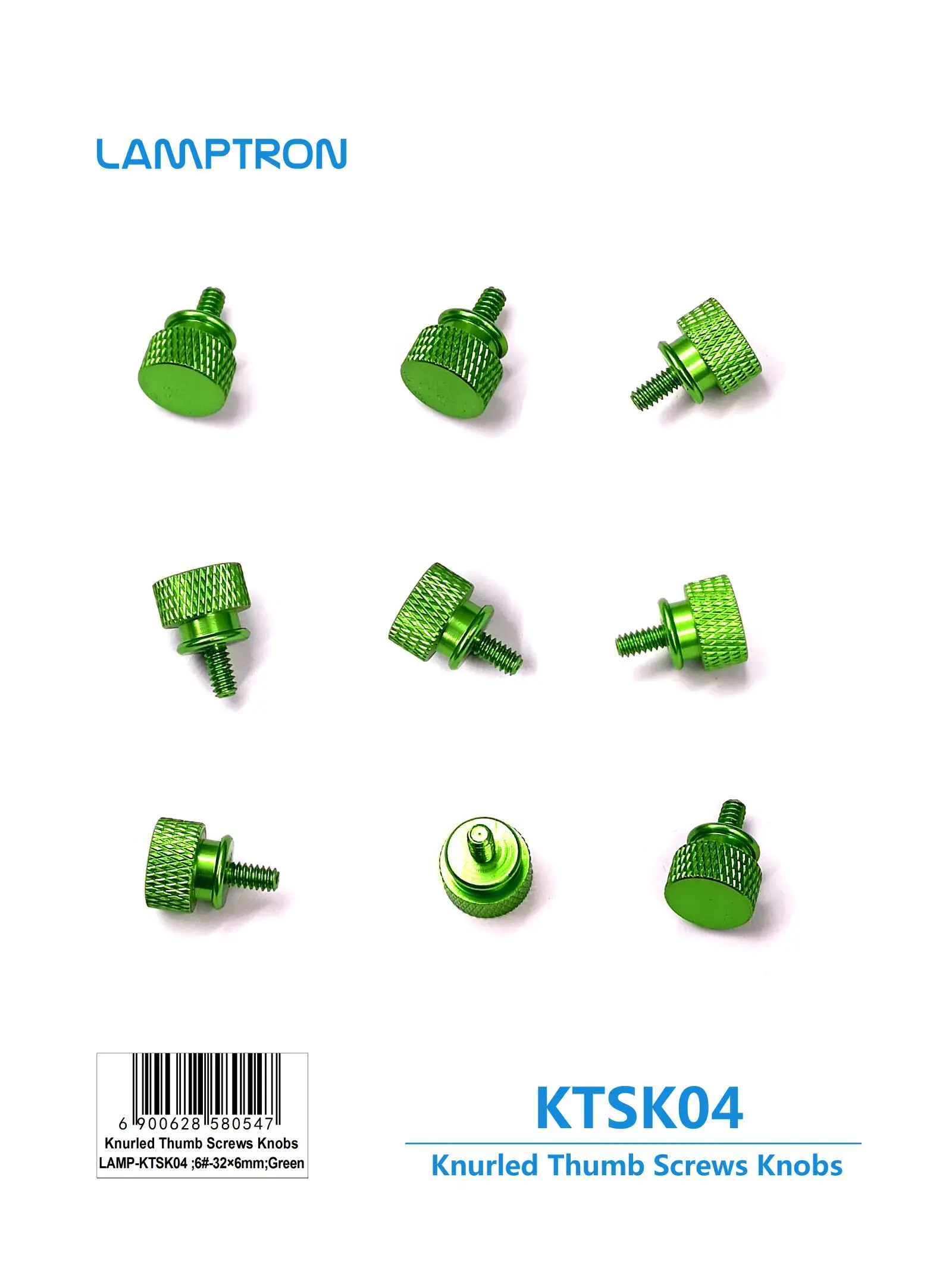 Lamptron Colored Thumb Screws UNC6#-32×6mm (4pcs )
Lamptron Colored Thumb Screws UNC6#-32×6mm (4pcs )