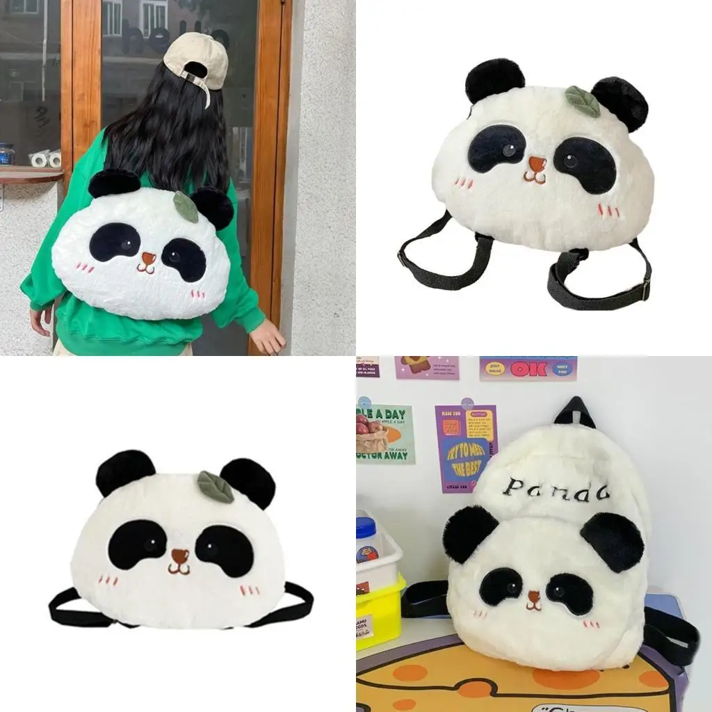 X90D PandaPlush Backpack Adjustable Shoulder Strap Soft PandaShaped Animal Bag Novelty Panda Backpack Gift for Women
X90D PandaPlush Backpack Adjustable Shoulder Strap Soft PandaShaped Animal Bag Novelty Panda Backpack Gift for Women
