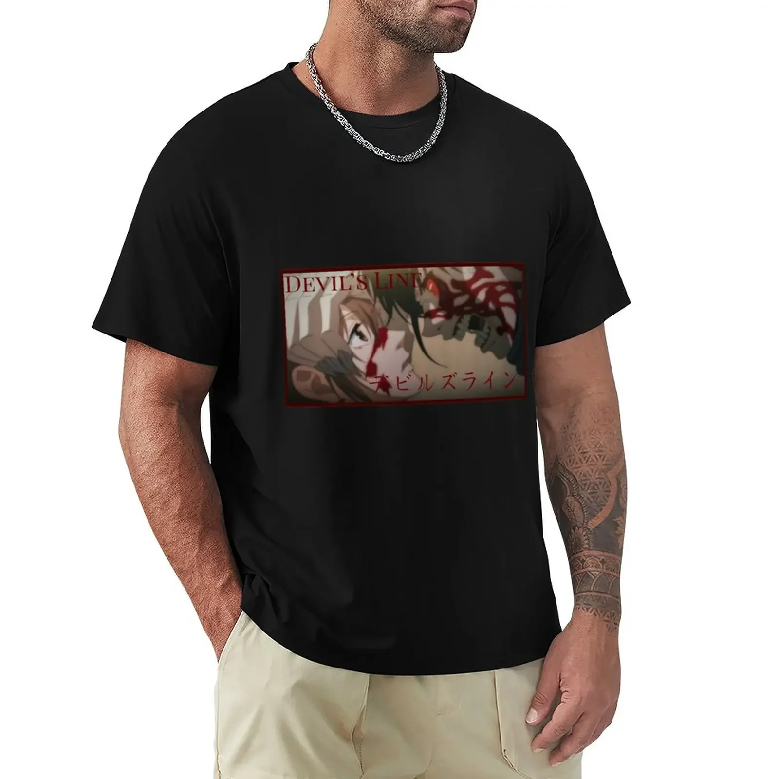Devils line T-Shirt plus size tops anime clothes men t shirt sweat plain new edition quick-drying plain white t shirts men
Devils line T-Shirt plus size tops anime clothes men t shirt sweat plain new edition quick-drying plain white t shirts men