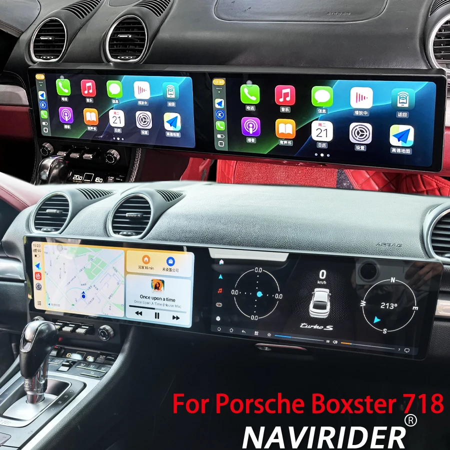 Мультимедийный стереоплеер Android 15 для Porsche Boxster 718 2016-2023, автомобильное радио с CarPlay, Auto GPS, HU, двойной экран 12.3+12.3 дюйма
Мультимедийный стереоплеер Android 15 для Porsche Boxster 718 2016-2023, автомобильное радио с CarPlay, Auto GPS, HU, двойной экран 12.3+12.3 дюйма