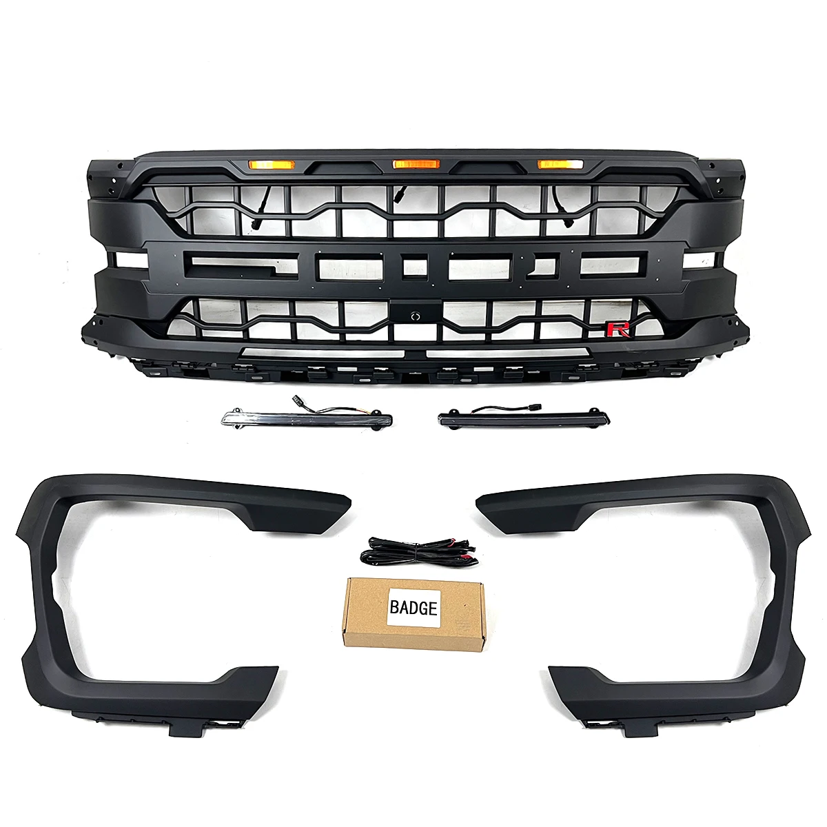 Front Grille Fits For 2024 2025 Ford F-150 F150 XL XLT STX TREMOR W/LEDBAR Black Grill
Front Grille Fits For 2024 2025 Ford F-150 F150 XL XLT STX TREMOR W/LEDBAR Black Grill