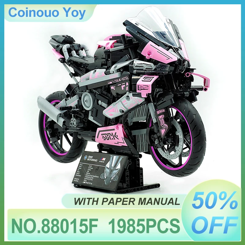 Новый MOC 88015F, очень сложная техническая супер спортивная модель мотоцикла, строительный блок, кирпичи, головоломки, игрушки «сделай сам», рождественские подарки для детей
Новый MOC 88015F, очень сложная техническая супер спортивная модель мотоцикла, строительный блок, кирпичи, головоломки, игрушки «сделай сам», рождественские подарки для детей