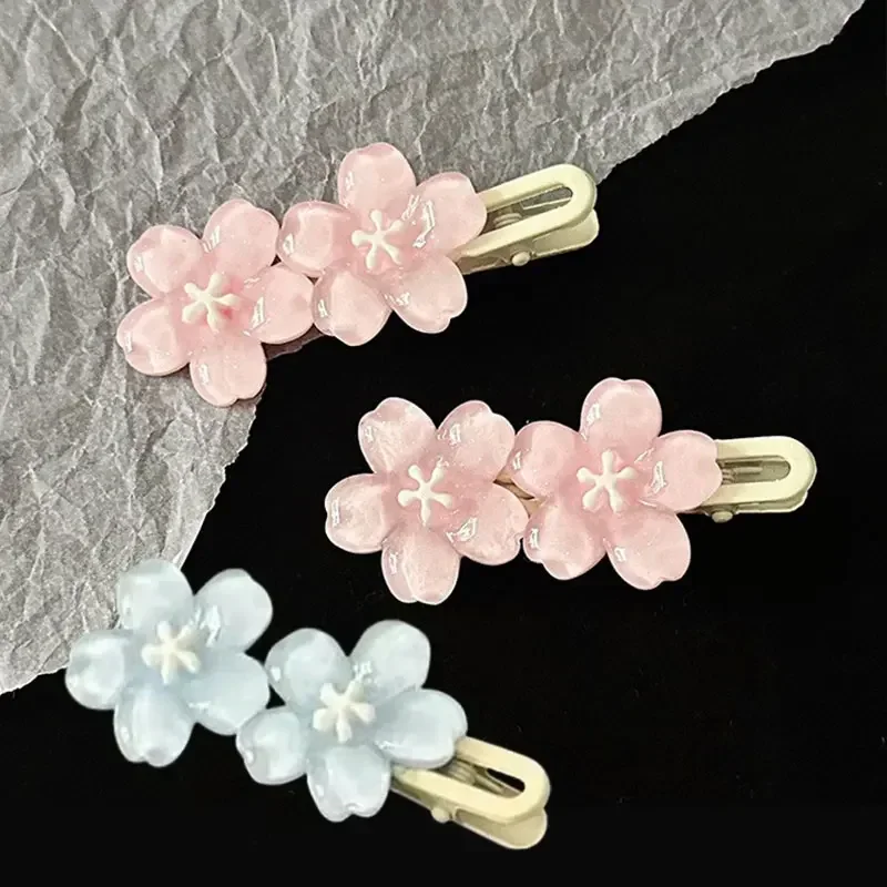 Pink Blue Flower Hair Clips for Girls Romantic Wave Side Bangs Barrettes Kawaii Hair Accessories
Pink Blue Flower Hair Clips for Girls Romantic Wave Side Bangs Barrettes Kawaii Hair Accessories