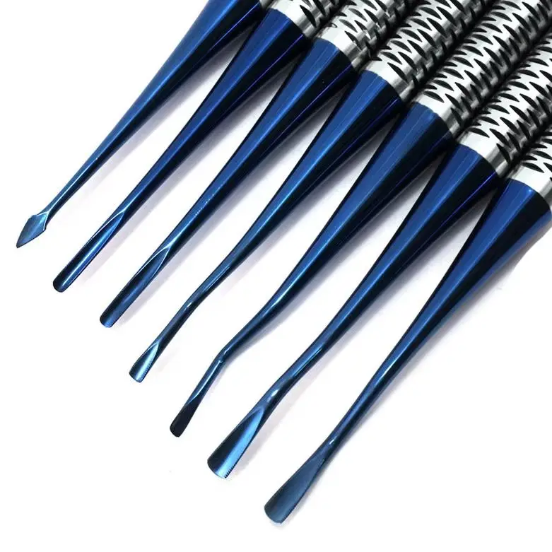 7PCS Dental Implant Luxating Root Tooth Elevator Knife Titanium Alloy Extraction Minimally Invasive Dentist Tool
7PCS Dental Implant Luxating Root Tooth Elevator Knife Titanium Alloy Extraction Minimally Invasive Dentist Tool