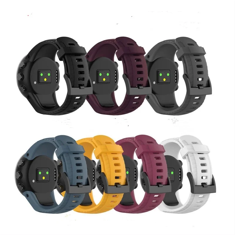 High Quality Silicone Sport Strap for Suunto 5 Smart Watch Replacement Rubber Waterproof Watch Bracelet Accessories with Tool
High Quality Silicone Sport Strap for Suunto 5 Smart Watch Replacement Rubber Waterproof Watch Bracelet Accessories with Tool