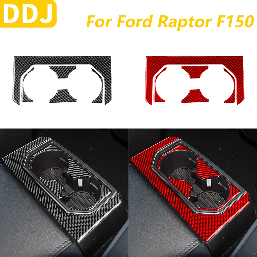 Для Ford Raptor F150 2015-2020 центральный держатель для стакана с водой из углеродного волокна, декоративная крышка, автомобильные аксессуары, декоративная наклейка 
Для Ford Raptor F150 2015-2020 центральный держатель для стакана с водой из углеродного волокна, декоративная крышка, автомобильные аксессуары, декоративная наклейка