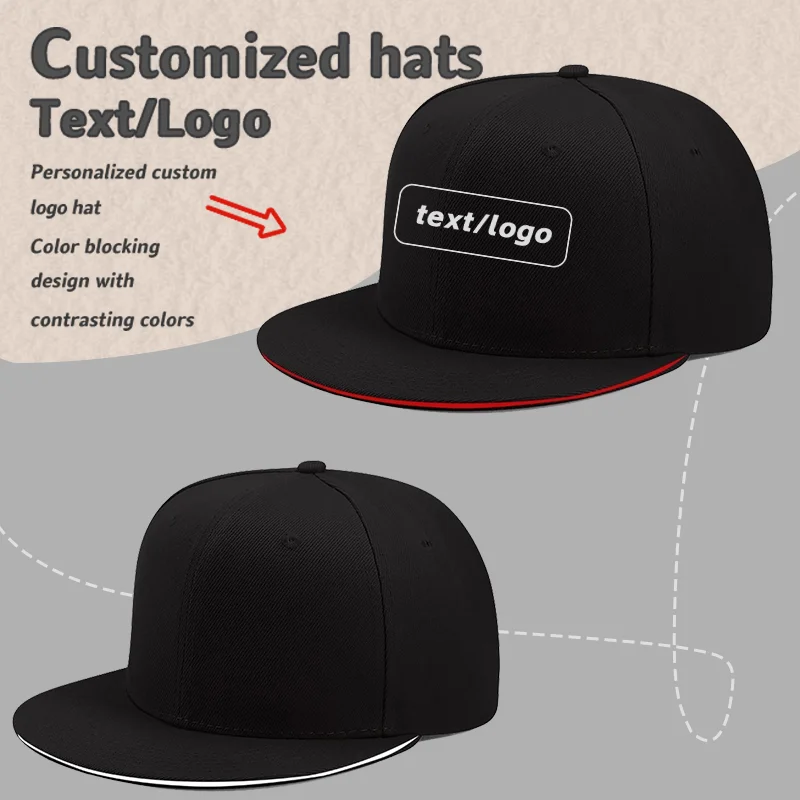 New Custom Logo Mezzanine Flat Edge Hip Hop Hat Outdoor Shading Casual Adjustable Men's and Women's Baseball Caps Gorras Hombre
New Custom Logo Mezzanine Flat Edge Hip Hop Hat Outdoor Shading Casual Adjustable Men's and Women's Baseball Caps Gorras Hombre