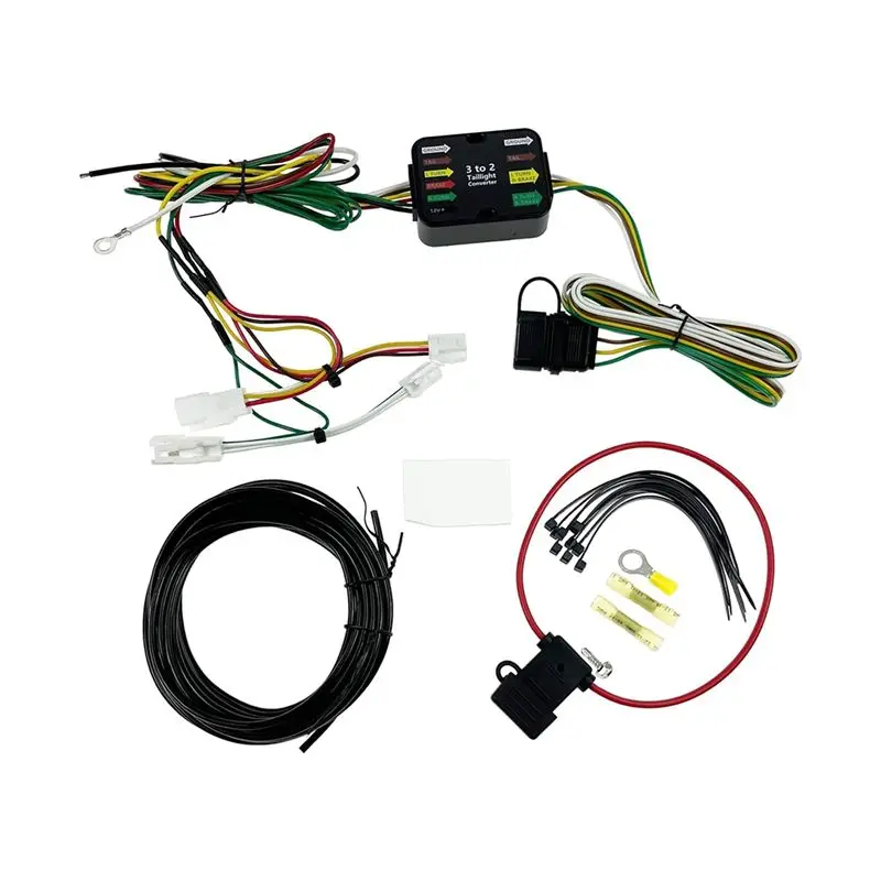AEF3-4 Way Trailer Wiring Harness 56434 For 2019-2023 RAV4 And 2021-2023 RAV4 Prime, Flat Trailer Light Connector Assembly
AEF3-4 Way Trailer Wiring Harness 56434 For 2019-2023 RAV4 And 2021-2023 RAV4 Prime, Flat Trailer Light Connector Assembly